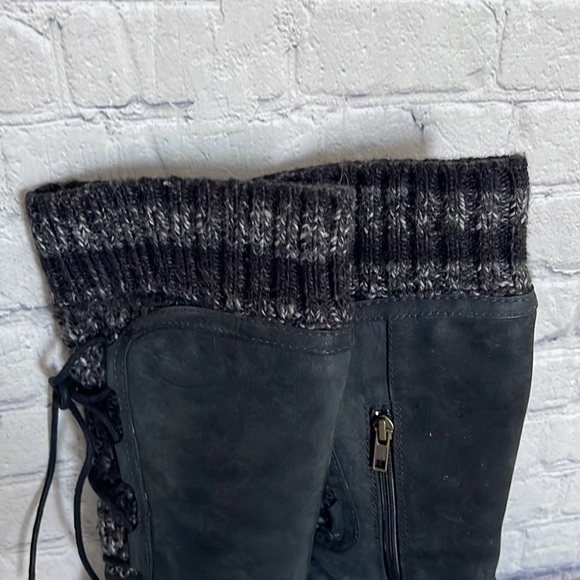 UGG Suede Leather Calf Boots - Picture 6 of 12